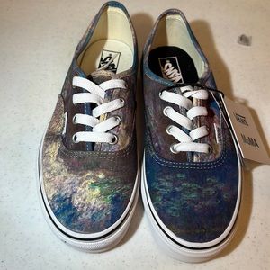 Vans Authentic Moma Claude Monet Sneakers Shoes 6.5 women’s, 5 men’s